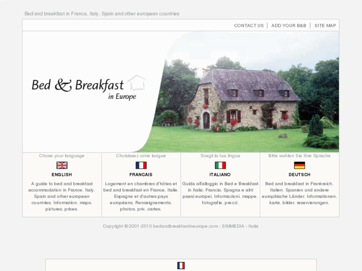 www.bedandbreakfastineurope.com