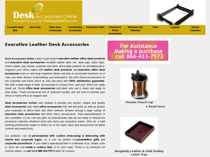 www.buffaloleatherdesksets.com