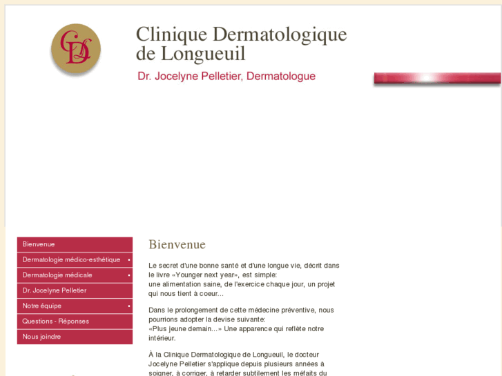 www.cliniquedermatologiquedelongueuil.com