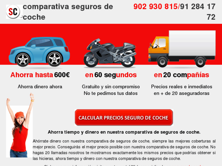 www.comparativasegurosdecoche.es