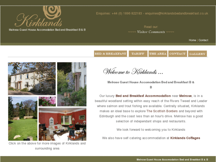 www.kirklandsbedandbreakfast.co.uk