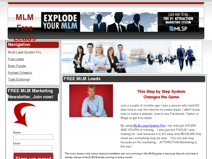 www.mlmfreeleads.org