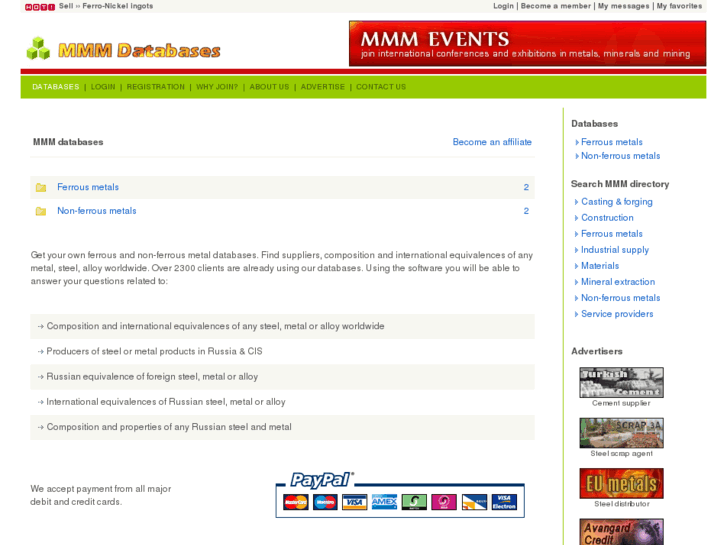 www.mmmdatabases.com