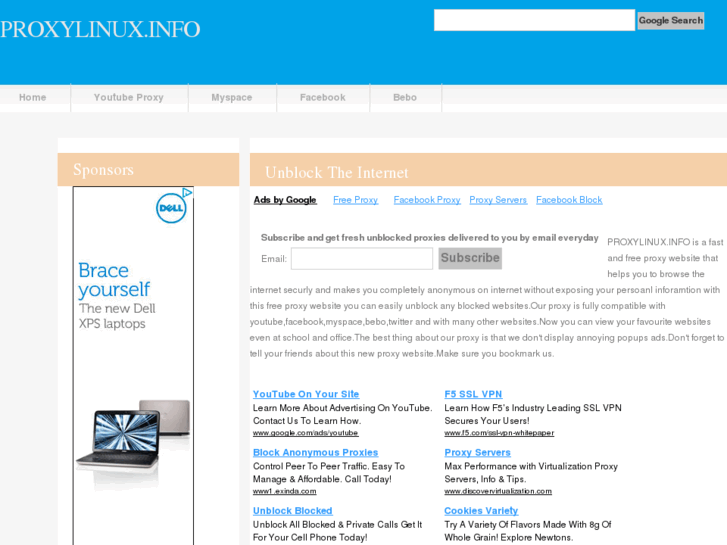 www.proxylinux.info
