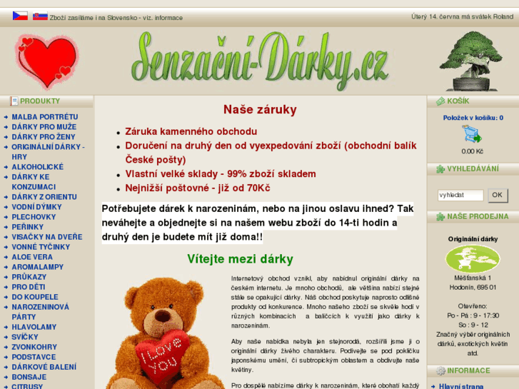 www.senzacni-darky.cz