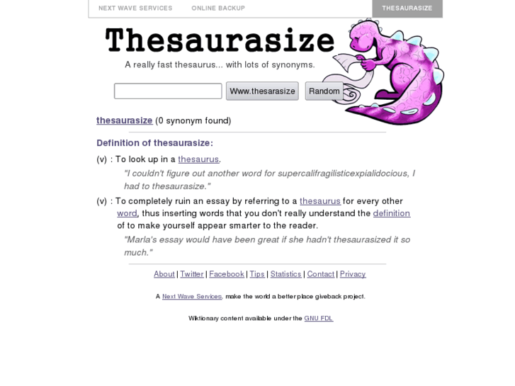 www.thesarasize.com