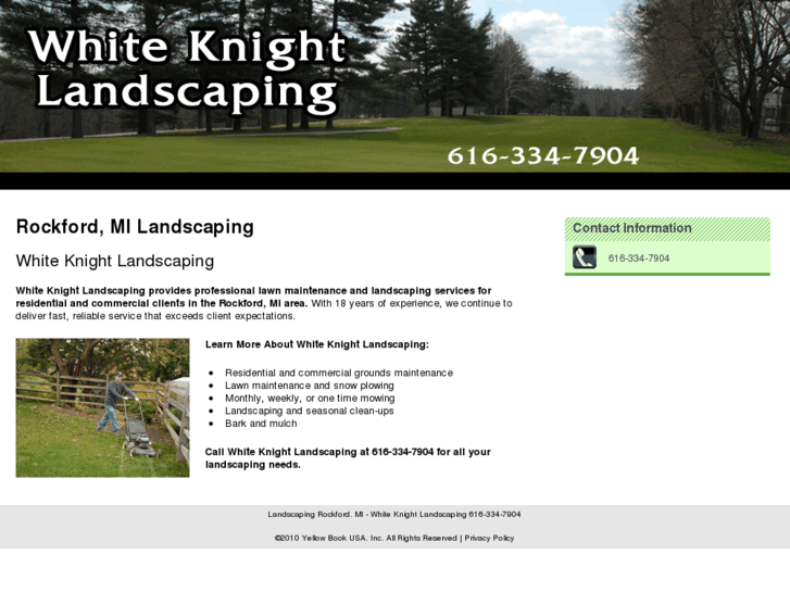 www.whiteknightlandscaping.com