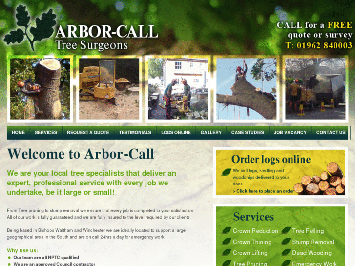 www.arborcall.co.uk