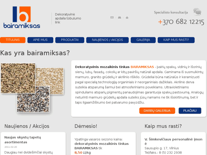 www.bairamiksas.lt