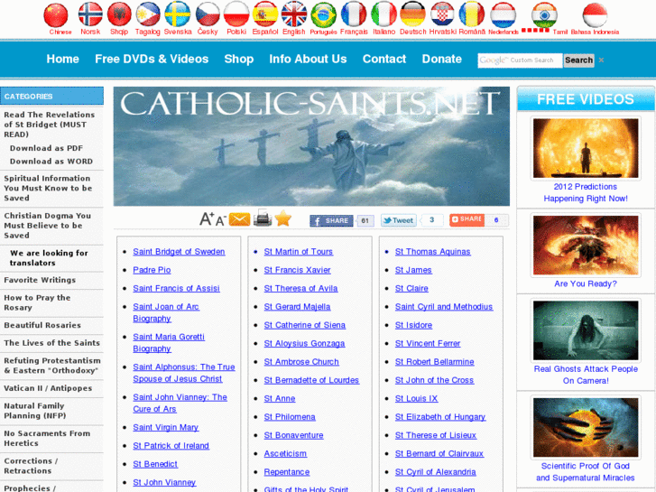 www.catholic-saints.net