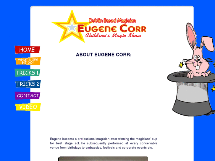 www.eugenecorrmagicshow.com