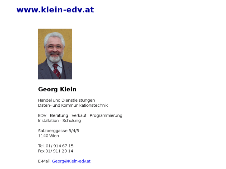 www.georg-klein.net