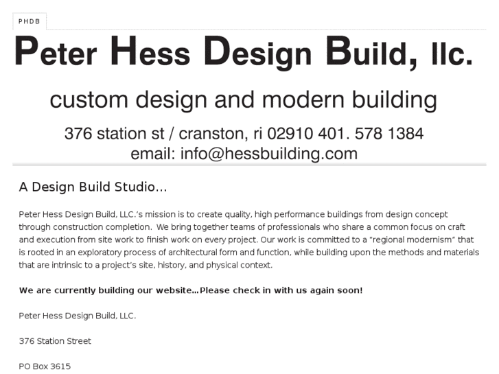 www.hessbuilding.com