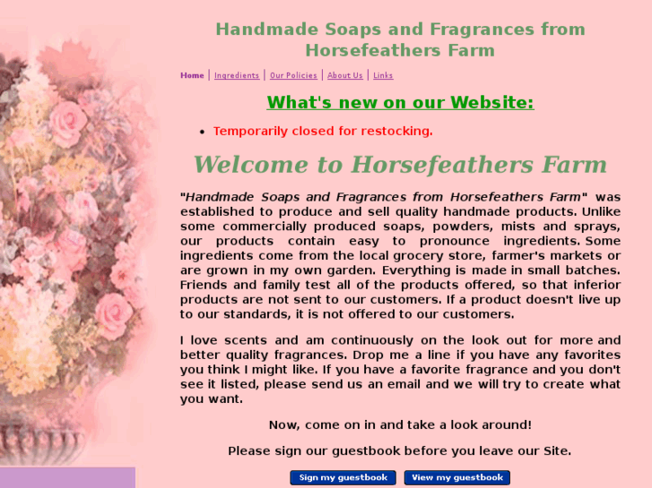 www.horsefeathersfarmsoaps.com