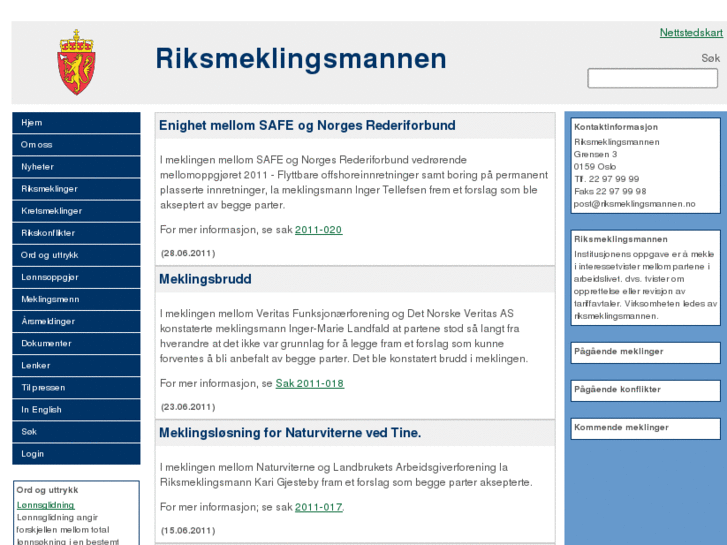 www.riksmeklingsmannen.no