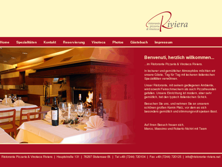 www.ristorante-riviera.net