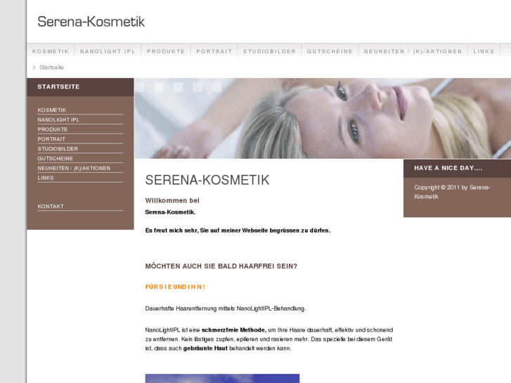 www.serena-kosmetik.ch