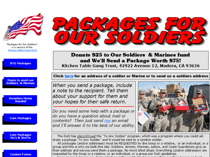 www.soldierpackages.org