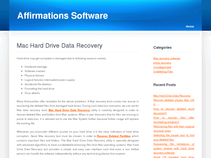 www.affirmations-software.com