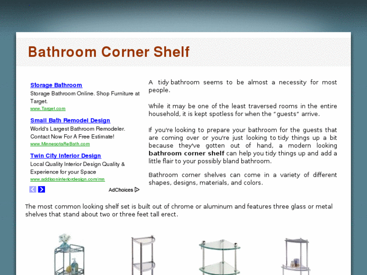 www.bathroomcornershelf.com