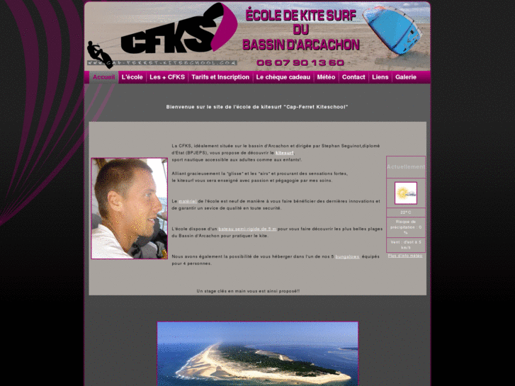 www.cap-ferret-kiteschool.com