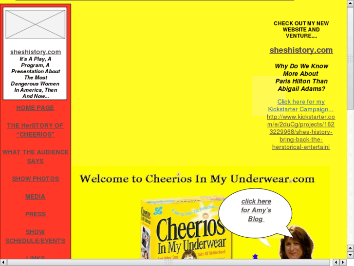 www.cheeriosinmyunderwear.com