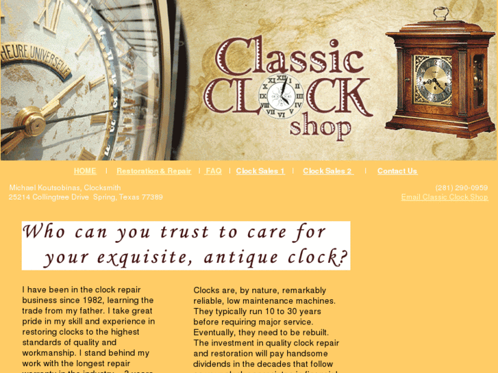 www.classicclockshop.com