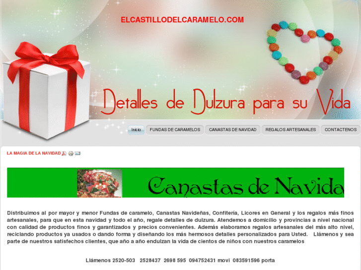 www.elcastillodelcaramelo.com