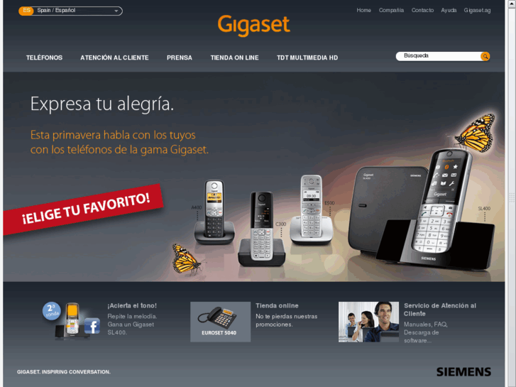 www.gigaset-communications.es