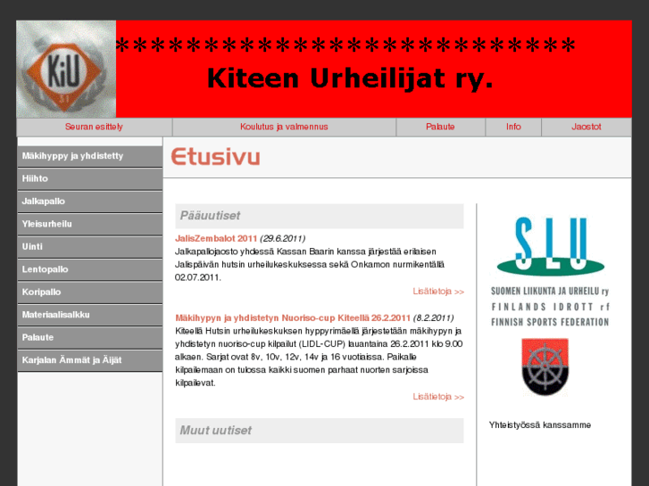 www.kiteenurheilijat.fi