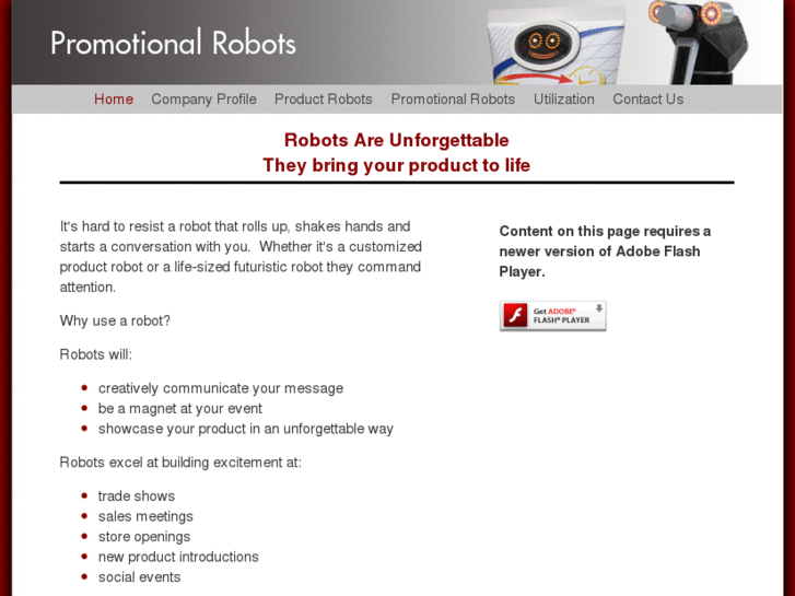 www.promotionalrobots.com