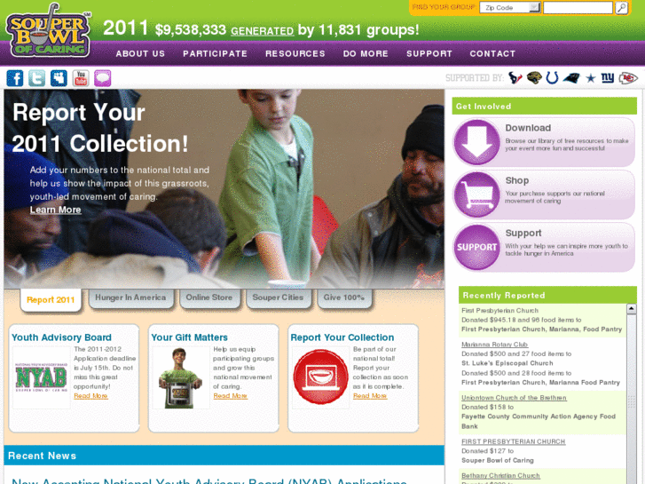 www.tacklehunger.net