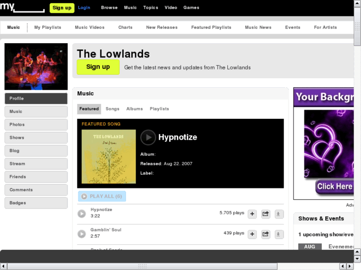 www.thelowlandsband.com