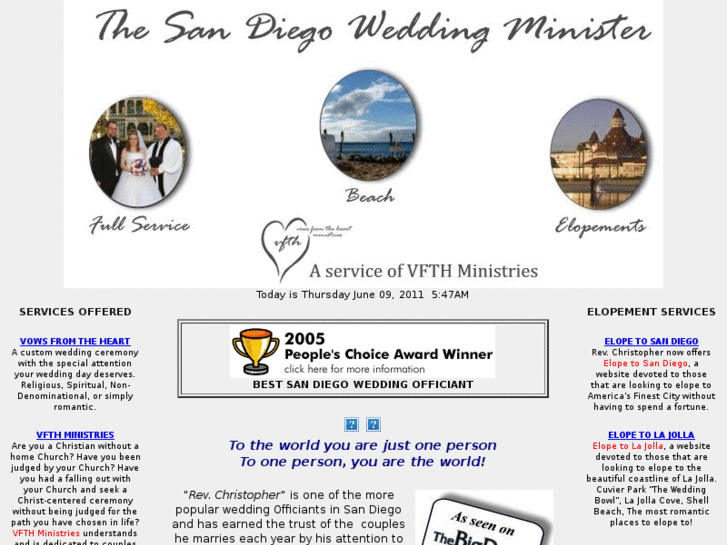 www.thesandiegoweddingminister.com