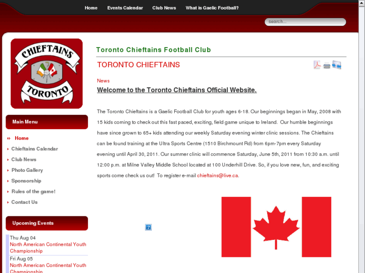 www.torontochieftains.com