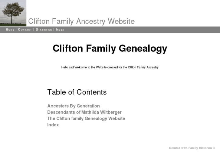 www.cliftongenealogy.com