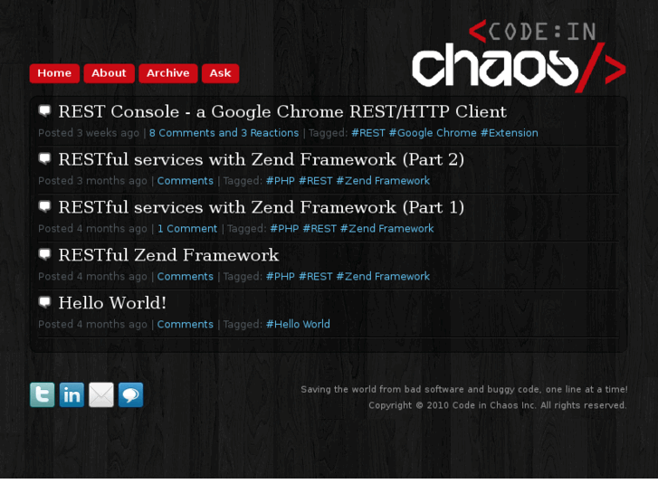 www.codeinchaos.org