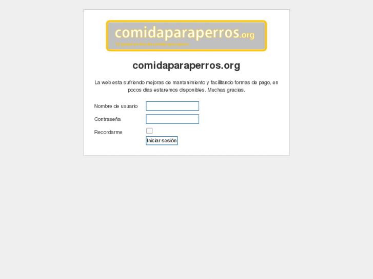 www.comidaparaperros.org