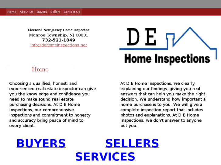 www.dehomeinspections.net