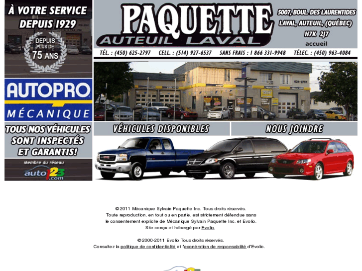 www.garagepaquette.com