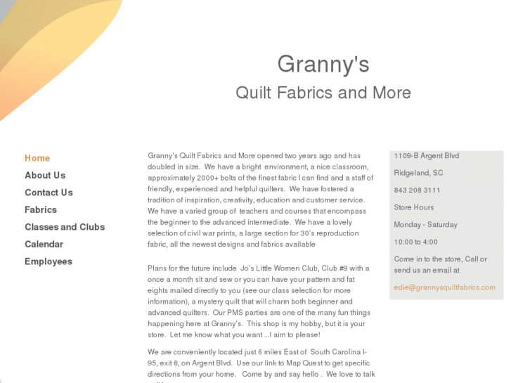 www.grannysquiltfabrics.com