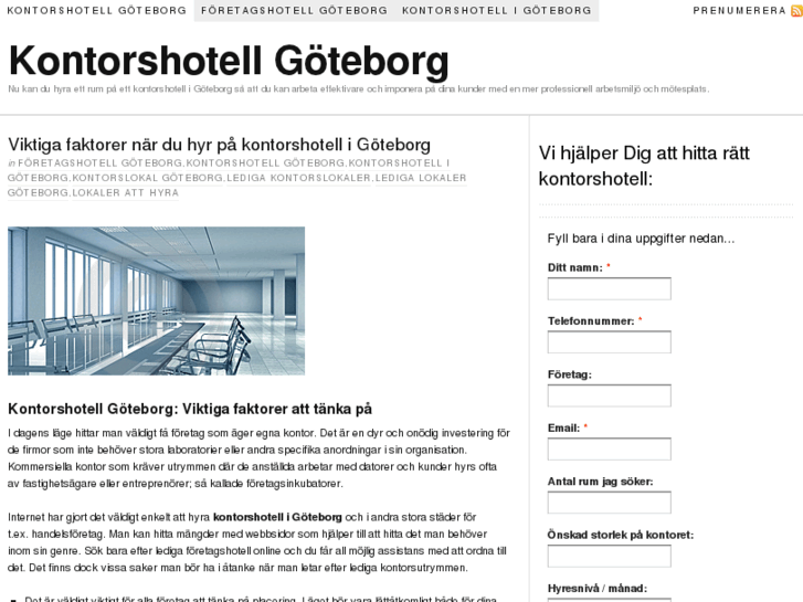 www.kontorshotellgoteborg.com