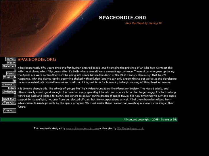 www.spaceordie.org