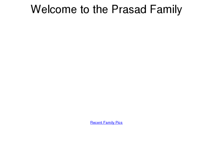 www.theprasadfamily.com