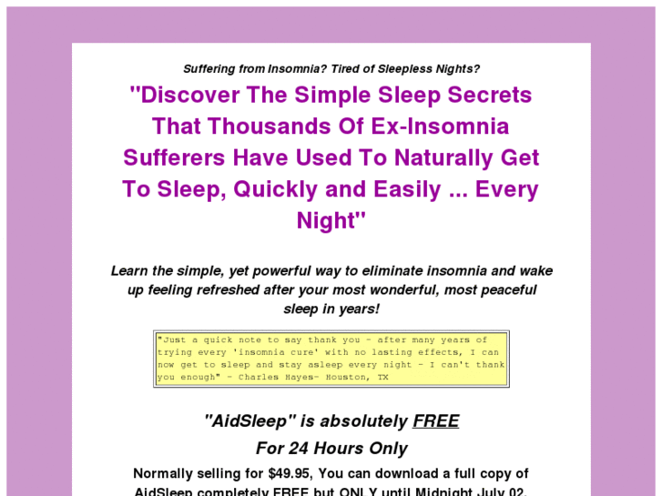 www.aidsleep.com