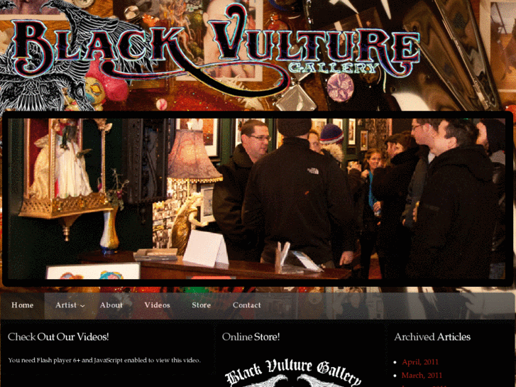 www.blackvulturegallery.com