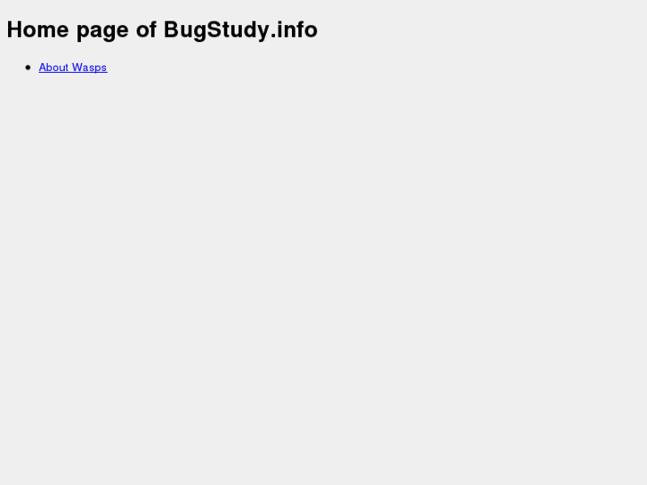 www.bugstudy.info