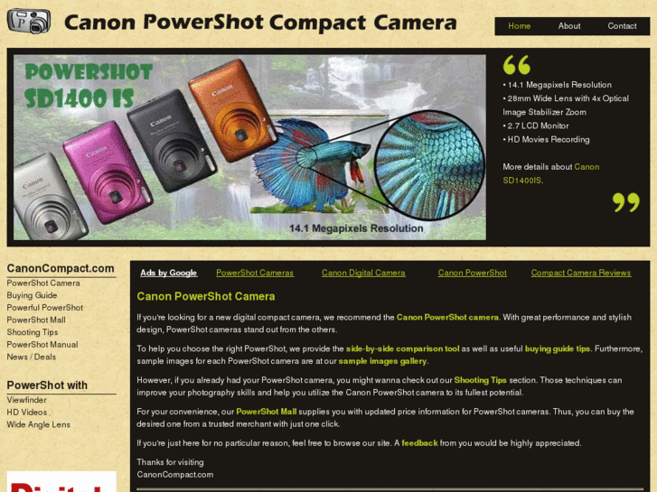 www.canoncompact.com