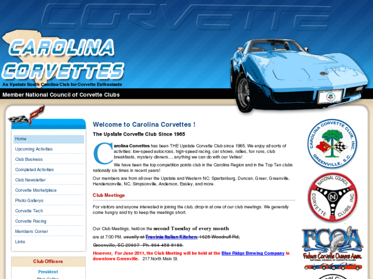 www.carolina-corvettes.com