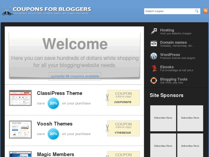 www.couponsforbloggers.com